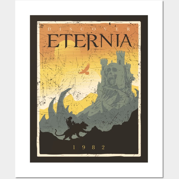 Discover Eternia (sunrise variant) Wall Art by djkopet